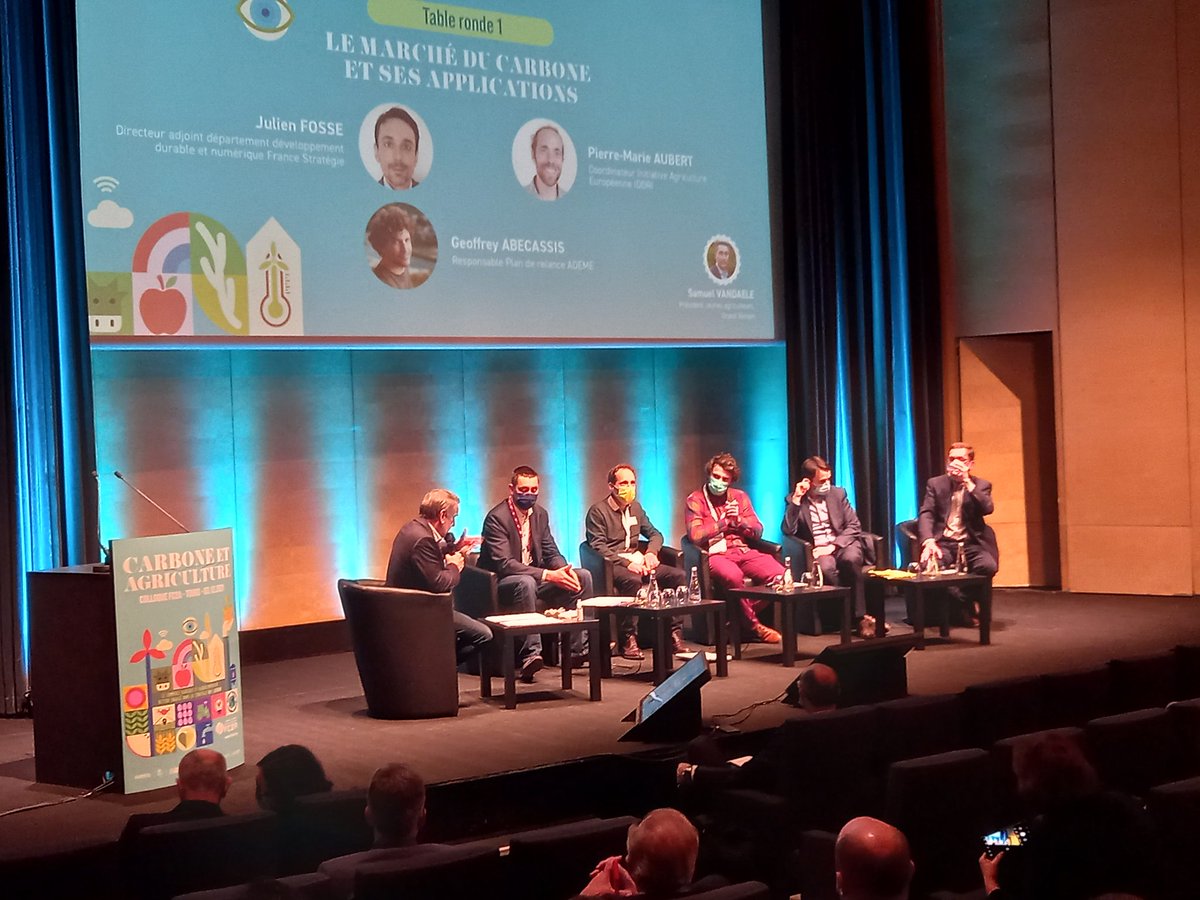 FC2A (@lafc2a) on Twitter photo Première table ronde du colloque : "Le marché du carbone et ses applications" avec Pierre-Marie Aubert, Julien Fosse et Geoffrey Abecassis, en présence de <a href="/vandaele_sa/">Samuel Vandaele</a> Première table ronde du colloque : "Le marché du carbone et ses applications" avec Pierre-Marie Aubert, Julien Fosse et Geoffrey Abecassis, en présence de <a href="/vandaele_sa/">Samuel Vandaele</a>