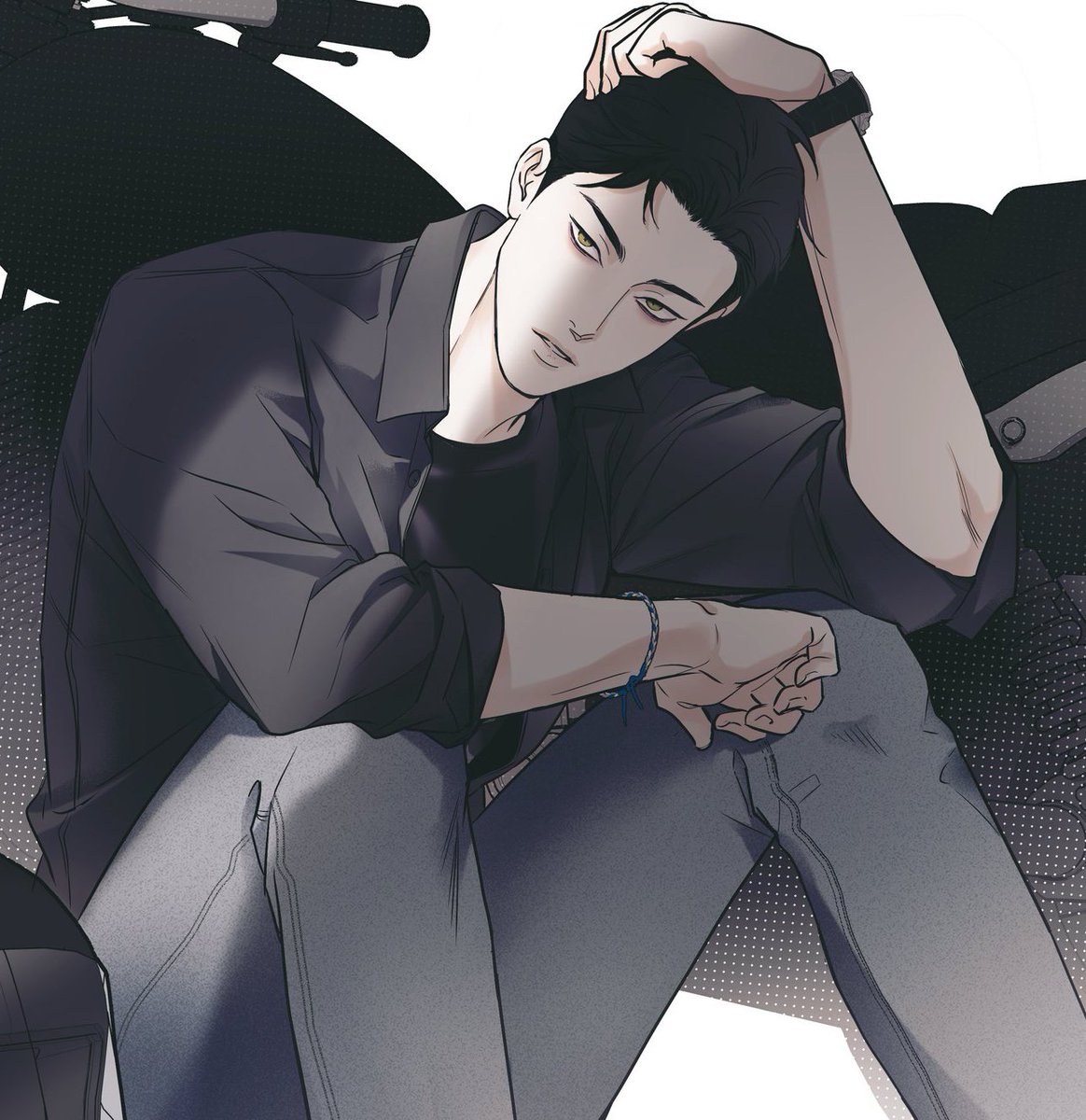 манхва доставщик и золотой