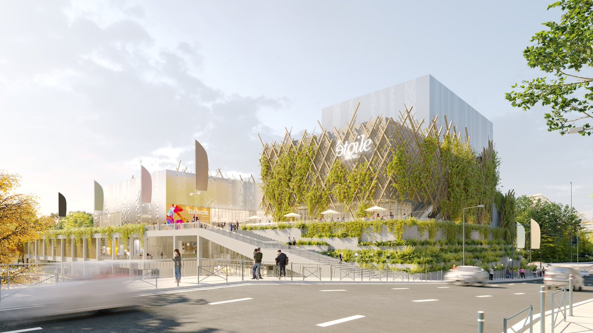 fresharchis's tweet photo. [PROJET]
Les Promenades d'Argenteuil : un signal urbain fort.
Au programme plus de 150 logements, 22 500 m2 de commerces et un cinéma Étoile. 

Team : FIMINCO, Étoile Cinéma, RRC architectes, WALD (paysagiste)
#programme mixte #architecture #urbanisme #valueadd https://t.co/SRDHnmsU3J