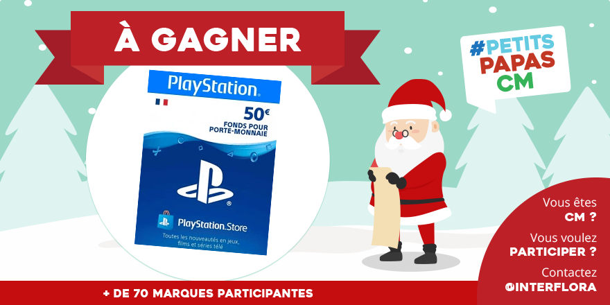 alloparadise's tweet photo. Nous ajoutons une carte PlayStation de 50 € à la Hotte Petits Papas CM

🔁RT pour avoir une chance de gagner notre lot

🎅Tweetez "#PetitsPapasCM mon plus grand rêve c'est de_______ pour tenter de gagner les 70 lots de la hotte entière"

Découvrez toute la hotte 
⬇️⬇️" https://t.co/LuMafnEOE1