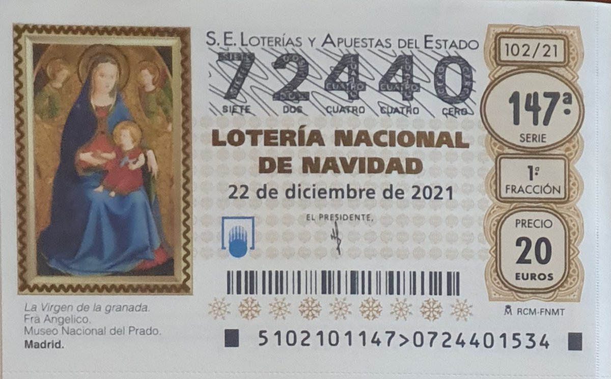 AIS_Spain's tweet photo. En el colegio está disponible este número de la lotería de Navidad. La recaudación será para ayudar a la producción de Drama.
Muchas gracias a todas las familias por su colaboración! https://t.co/yFFEk9bxqO