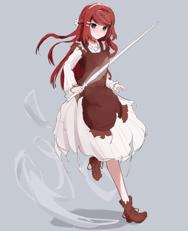 MifuuDev's tweet photo. Character design for my test unity project~ https://t.co/Wu1R2MsBA2