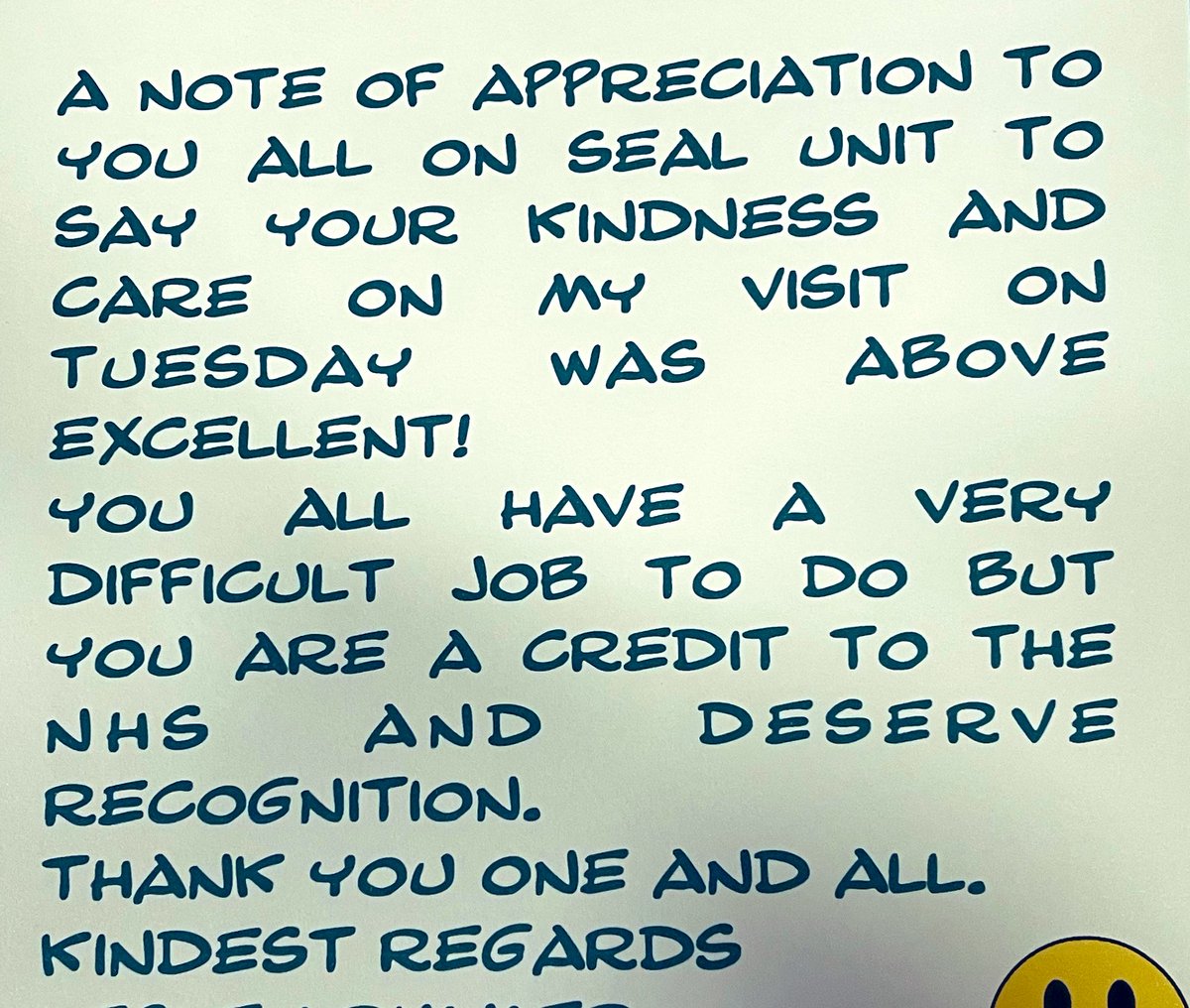 #feedbackfriday amazing feedback for the team, well done 👍🏻 <a href="/leebennett77/">Lee Bennett</a> <a href="/WUTHSurgery/">WUTH Division of Surgery</a>