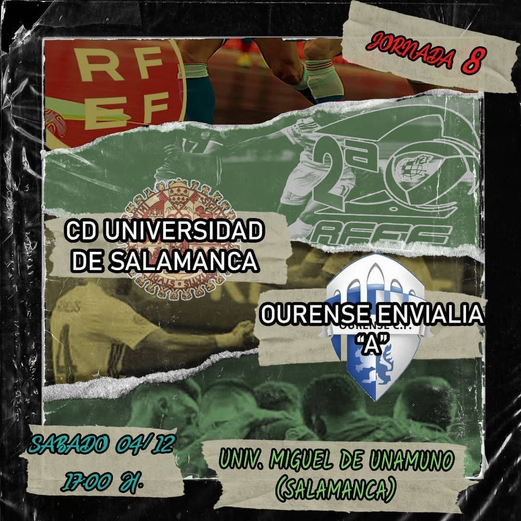 🏆 SEGUNDA DIVISIÓN NACIONAL FEMENINA

🖊️ La liga no para en la segunda femenina, que afronta su 8ª jornada en la que <a href="/futsalusal/">Futsal Usal</a> recibe en su cancha a @ourenseenvialiafsf.
El equipo gallego llega a Salamanca asentadas en la zona media de la tabla, co… instagr.am/p/CXA-cCsjzo4/