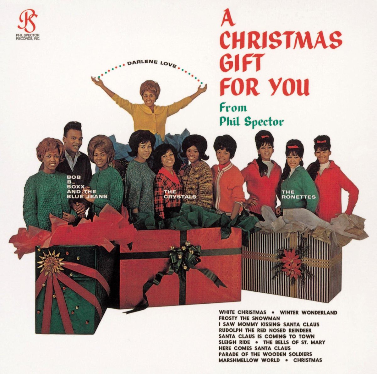 This album is everything. ❤️ #AChristmasGiftForYou #PhilSpector #DarleneLove #BobBSoxxandTheBlueJeans #TheCrystals #TheRonettes #Sixties #Christmas #Christmas2021 #ChristmasMusic