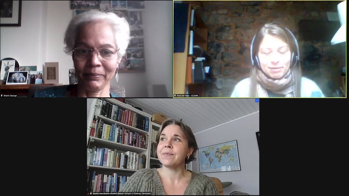 ecswe's tweet photo. Ilona de Haas and Saskia Henriksson report, how a group of Waldorf parents together with the Steiner Schools in Denmark managed to convince the Danish ministry for education to accept qualitative written secondary school diploma for university access - #LLLWeek21, @lllplatform https://t.co/qbVdTVqFAS