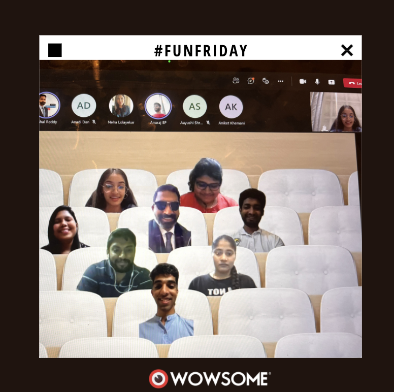 A game of charades with the team is what you need to get recharged! #FunFriday #TeamWOWSOME