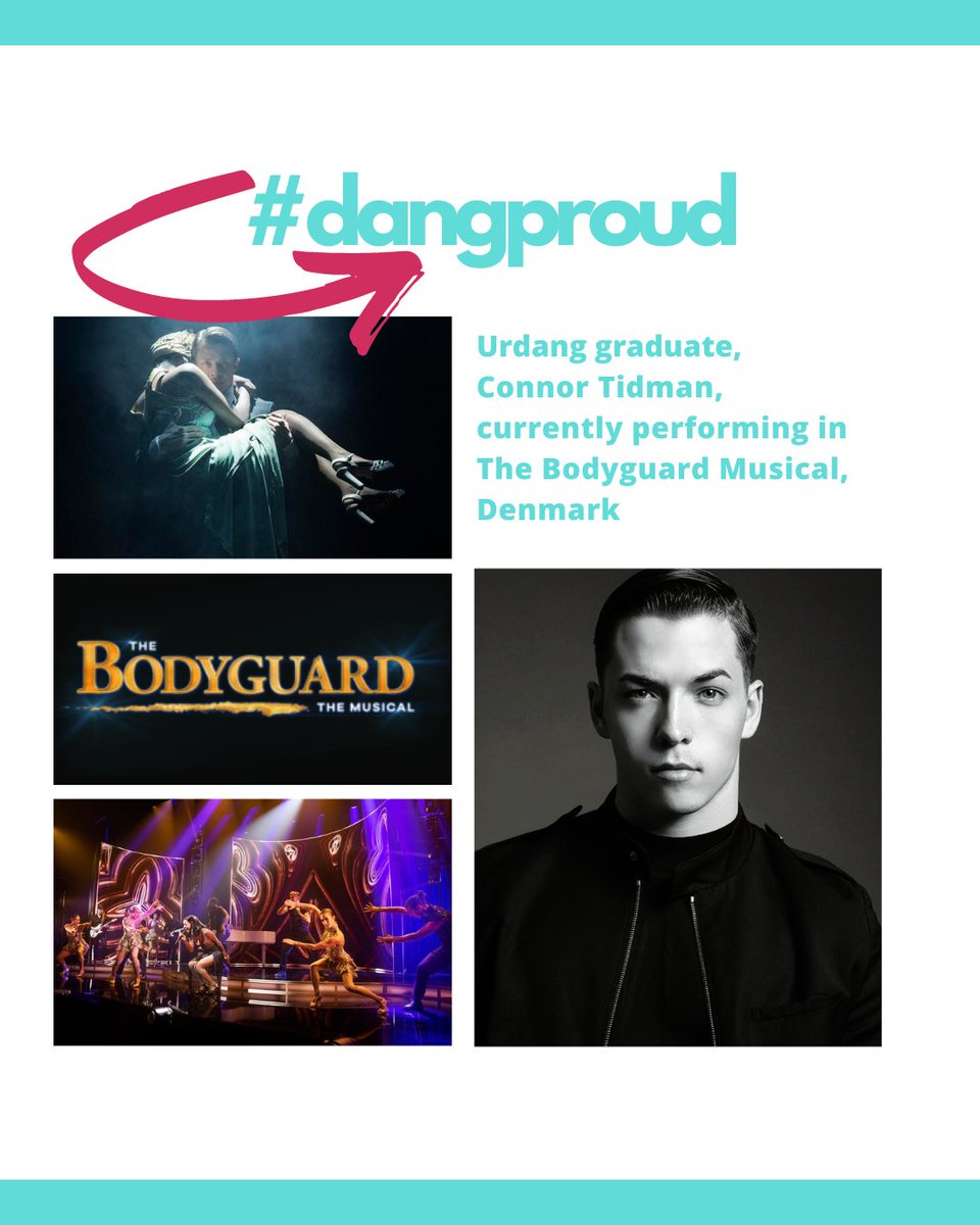 theurdang's tweet photo. Urdang graduate, Connor Tidman, who is currently performing in The Bodyguard Musical in Denmark.
#thebodyguardmusical #musicaltheatre #urdangacademy #dangproud https://t.co/BGkqBaPYK8