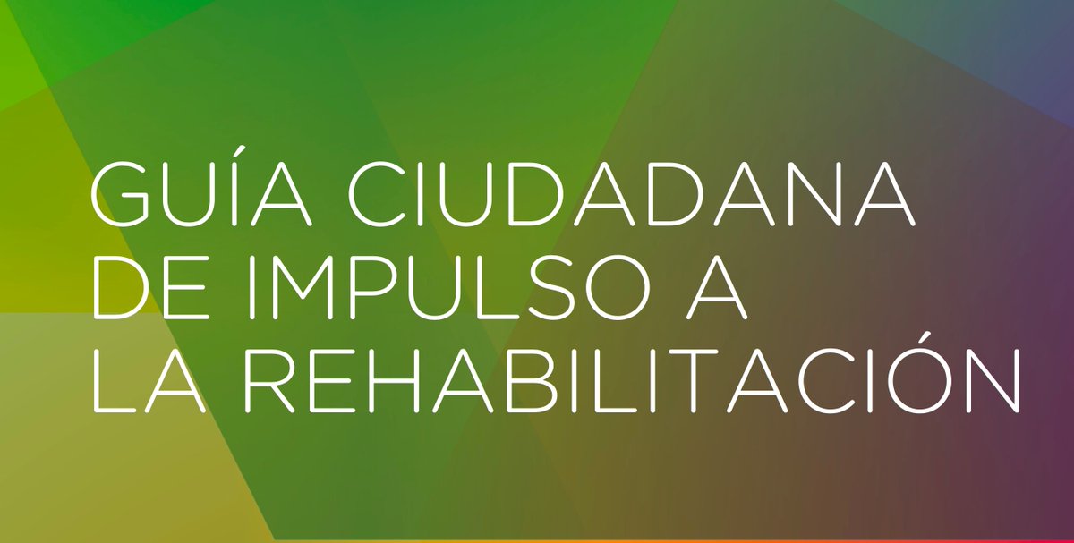 Intervenir en #rehabilitación es intervenir en salud, y viceversa. Así se afirma desde la guía Ciudadana de Rehabilitación, editada por <a href="/CSCAE/">CSCAE</a> y <a href="/Obs2030_CSCAE/">Observatorio 2030 del CSCAE</a> La puedes descargar aquí.
ow.ly/51Vq50H1IGv