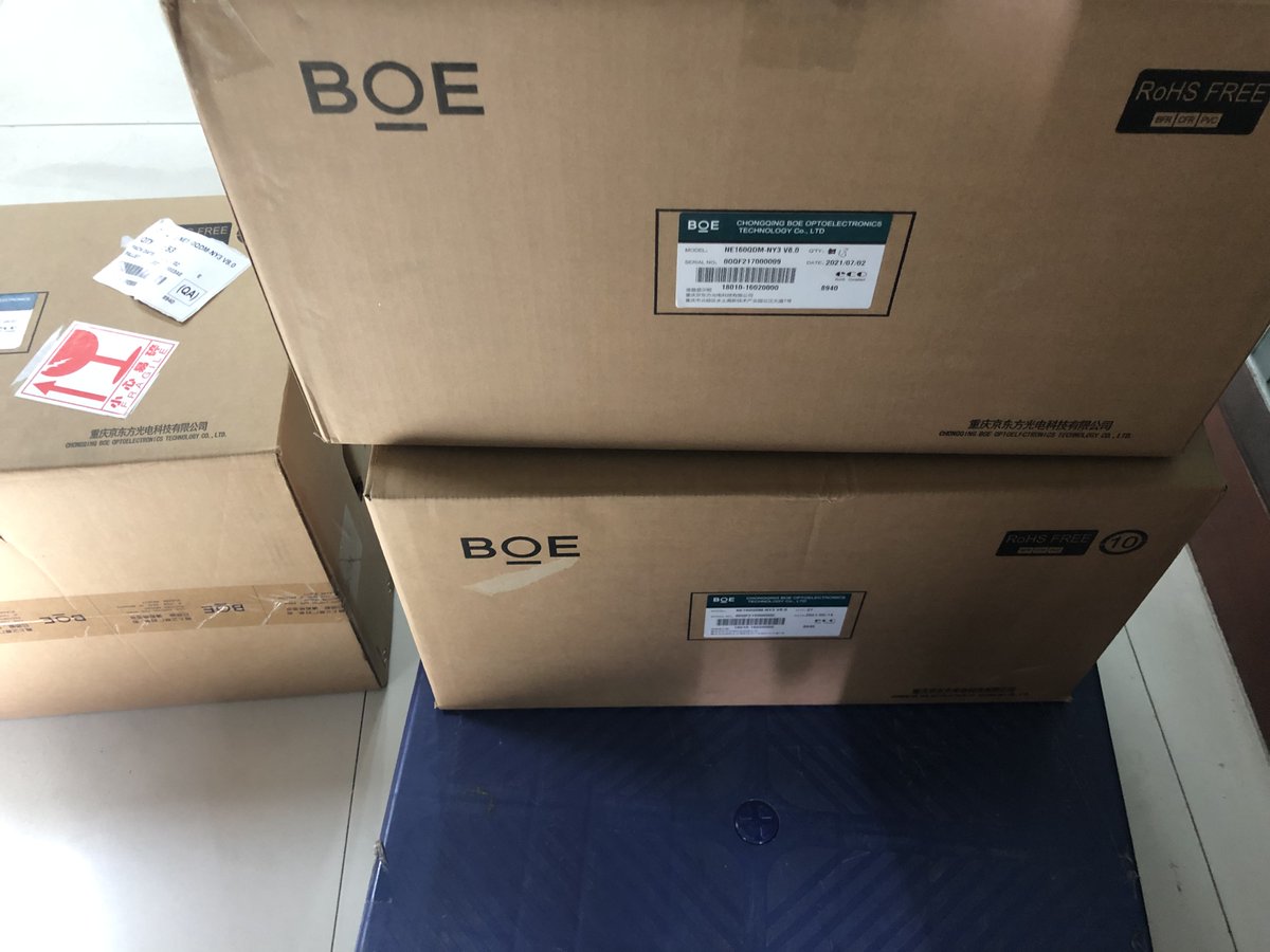 Isa_HKCBTECH's tweet image. Clients asked NE160QDM-NY3 for urgent.
just arrived 10 boxes stock.
What specific model/ end of life model/ second-tier brand model are you need?
HKCBTEH's family can give you support what you demand.

hkcbtech.com

#NE160QDM-NY3 #BOE #LCDSCREEN #NOTEBOOKLCD#LAPTOPLCD