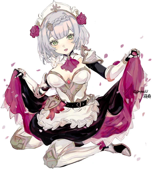 🥀 ノエル 🥀
#原神 #GenshinImpact #Noelle 