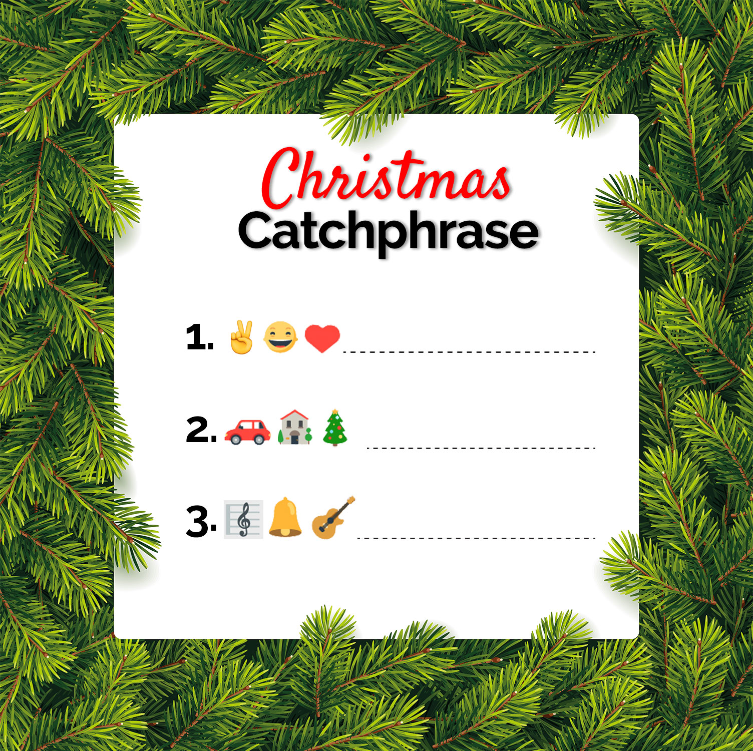 Christmas catchphrase on sale