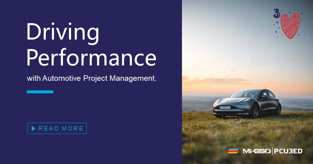 🚗 Find out on our article what organizations can do to drive performance with project management services. bit.ly/3rBbs9I #adventcalendarday3 #mpadventcalendar #automotive