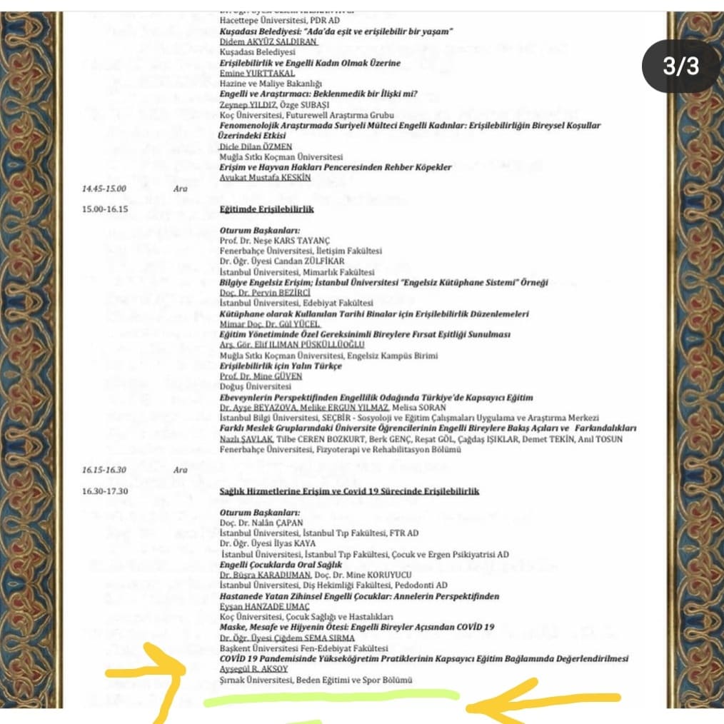 #erişilebilirlikVarsaEngelYoktur sloganıyla başlayan @istanbuluniversitesioffical @enuygaristanbul 3 Aralık Dünya Engelliler Farkındalık Günü Sempozyumu başladı.Youtube kanalından canlı izleyebilirsiniz.
youtube.com/user/iu1453