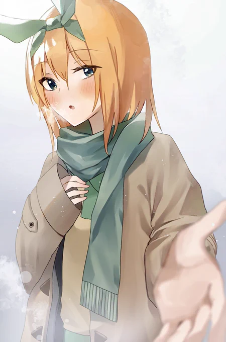 寒いから手、繋ご?
#五等分の花嫁 #中野四葉 