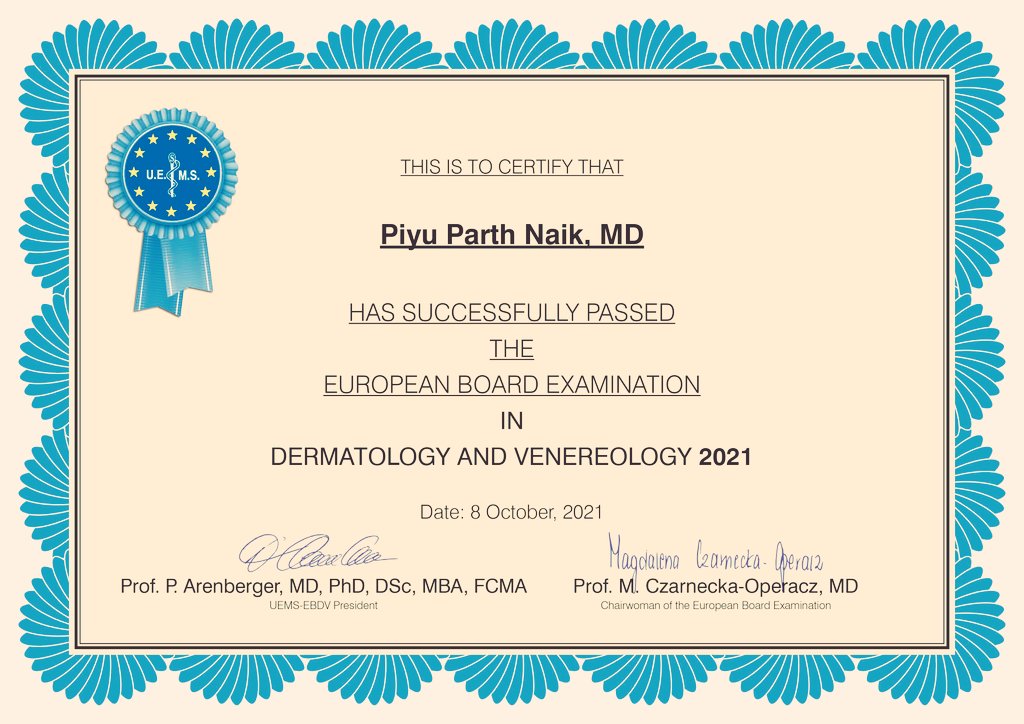 DrPiyuParthNaik's tweet photo. Quadruple board certified in dermatology and venereology now.
#UEMS #EBDV #dermatologist #dermatology #dermpath #Dubai #healthcare #melanoma #skincancer https://t.co/3R04SNBMcm