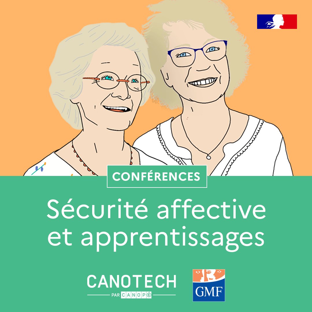 🫂  Les neurosciences montrent que la #SécuritéAffective est essentielle pour l’épanouissement des élèves.
<a href="/reseau_canope/">Réseau Canopé</a> a organisé un cycle de #webinaires sur cette thématique !
Rdv sur cette #Playlist pour visionner les replays⏯youtube.com/playlist?list=…
Avec <a href="/GMF_assurances/">GMF</a>