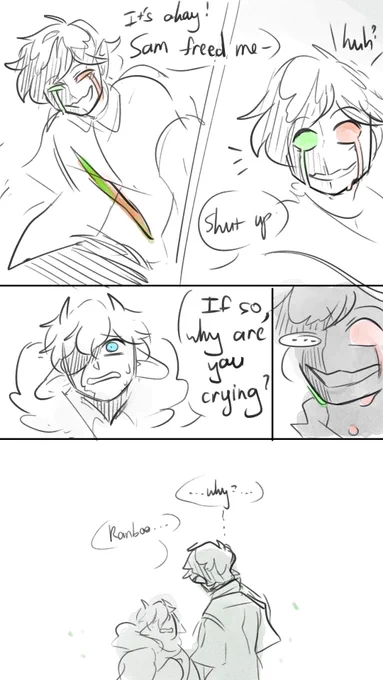 (2/2) theres things he still cant remember #ranboo #tubbo 