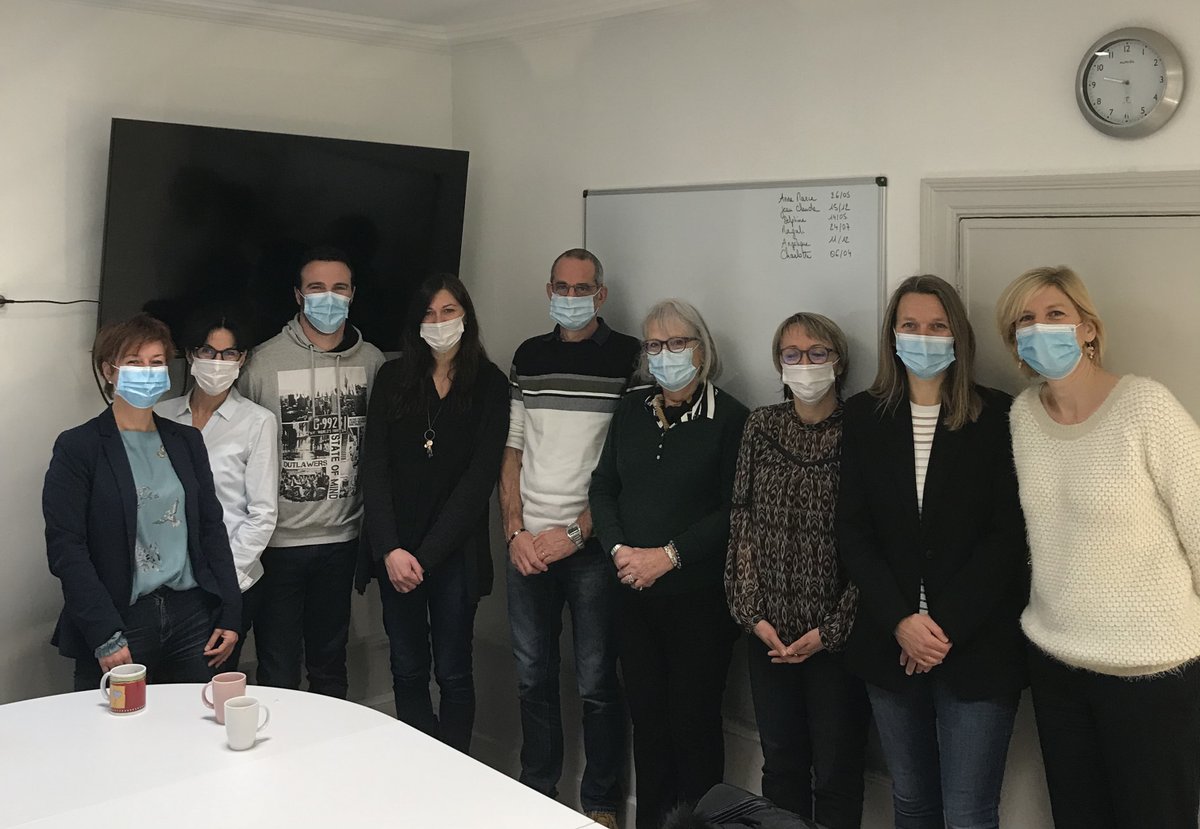 Ophis63's tweet photo. Visites de terrain pour @MaltraitAnneM63, Présidente OPHIS et Eric Dourlen, DG par intérim. 
A la rencontre des personnels de proximité pour mieux appréhender leur quotidien et celui de nos locataires. https://t.co/wAFpA6bE6T