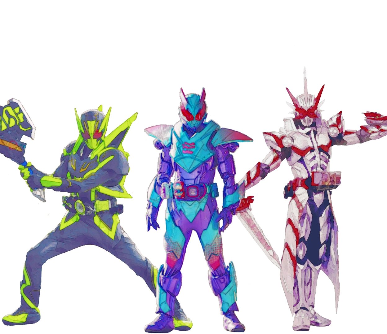り ょ う が T A 令和の強化フォーム 仮面ライダーリバイス 仮面ライダーセイバー 仮面ライダーゼロワン T Co Xg0uzrausv Twitter