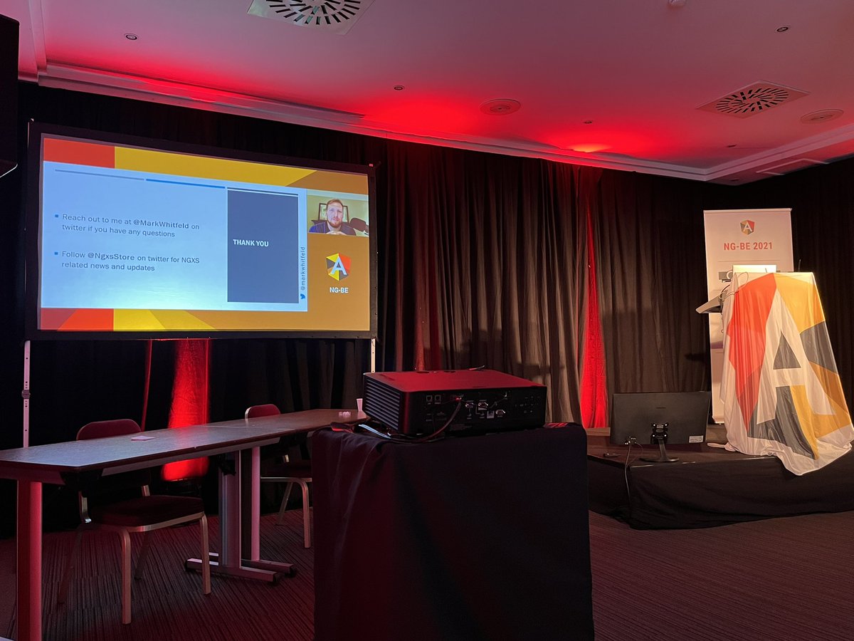 Igor Minar (@igorminar) on Twitter photo Thank you <a href="/MarkWhitfeld/">Mark Whitfeld</a> for an excellent talk on <a href="/NgxsStore/">ngxs-store</a>.
So much clarity and calmness in your talk! #NGBE Thank you <a href="/MarkWhitfeld/">Mark Whitfeld</a> for an excellent talk on <a href="/NgxsStore/">ngxs-store</a>.
So much clarity and calmness in your talk! #NGBE