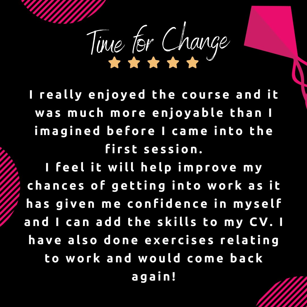 Our review of the month for November is from a Time for Change class that has just wrapped up here at Uplift HQ with our newest team member Steph.

Well done Steph for your amazing feedback! You are an asset to the team ✨