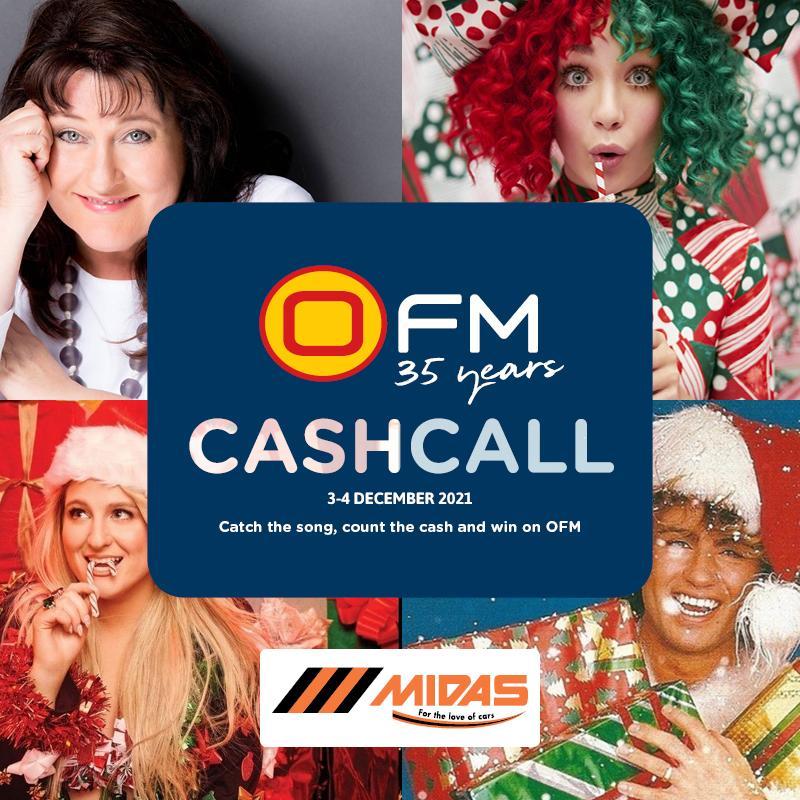 OFMNuus's tweet photo. #WIN with #OFMCashCall this afternoon! To see the #song you need to listen out for on #AtLunch for a chance to win R1500 #cash, visit https://t.co/Yh5QtLVTa6. You’ll also get the keyword you need to SMS to enter. Ts & Cs apply. No under 18s. #SOYL #staysafe https://t.co/t41VF0xz1B