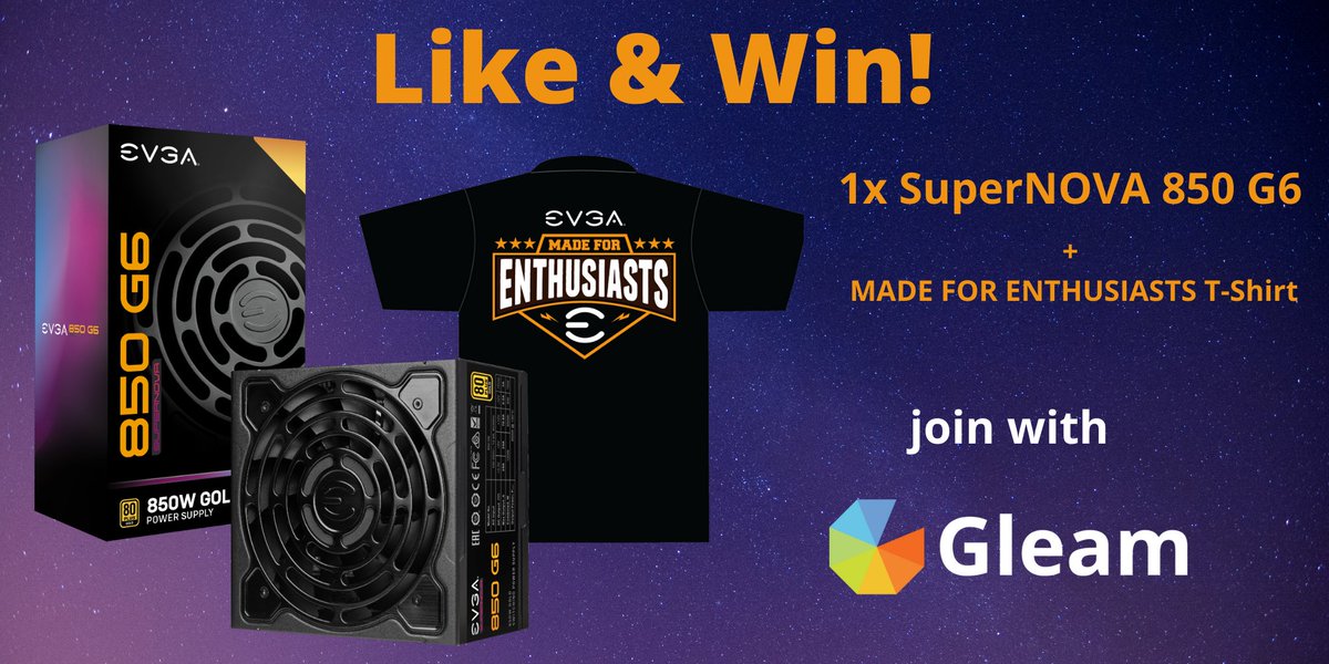 Check out our end of the year raffle at gleam.io!
One of our fabulous SuperNOVA 850 G6 and a beautiful T-Shirt are waiting for one of you 👌
Start: 03.12.2021 12:00 AM CET 
End: 31.12.2021 12:00 PM CET