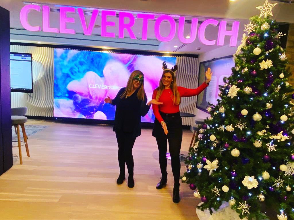 myClevertouch's tweet photo. Let the festive celebrations begin! We’re getting festive ready here in our #Clevertouch Gallery https://t.co/UYfQnTI3FD #Christmas2021 #holidayseason #Boxlight #Clevertouch #MyClevertouch https://t.co/Ms3BPf0J7N