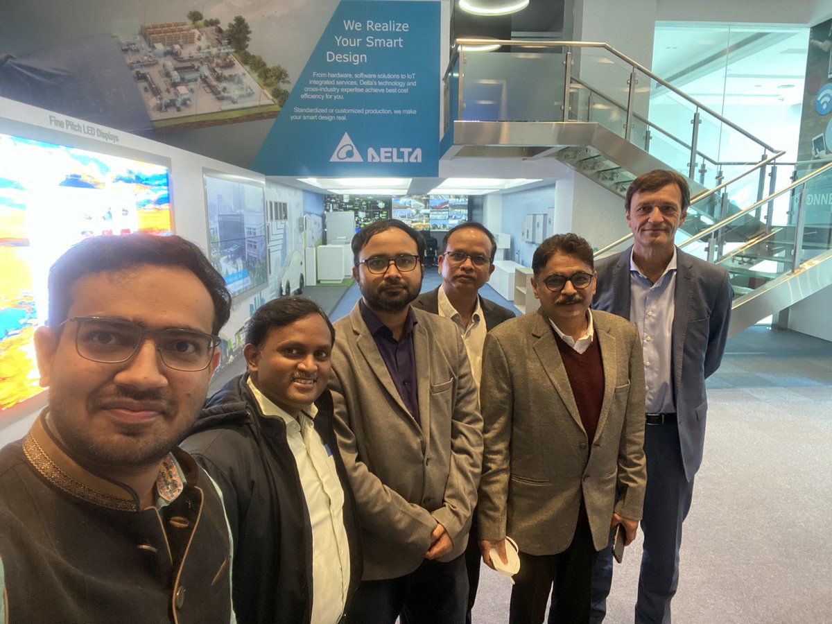 cpmu_drip's tweet photo. CPMU officials visited Delta India Electronic manufacturing facility to see Integrated Control & Command Centre (ICCC).
A very important and emerging application of digital technology in dam safety.
#DRIP4India🇮🇳 https://t.co/Amuub0UG9P
