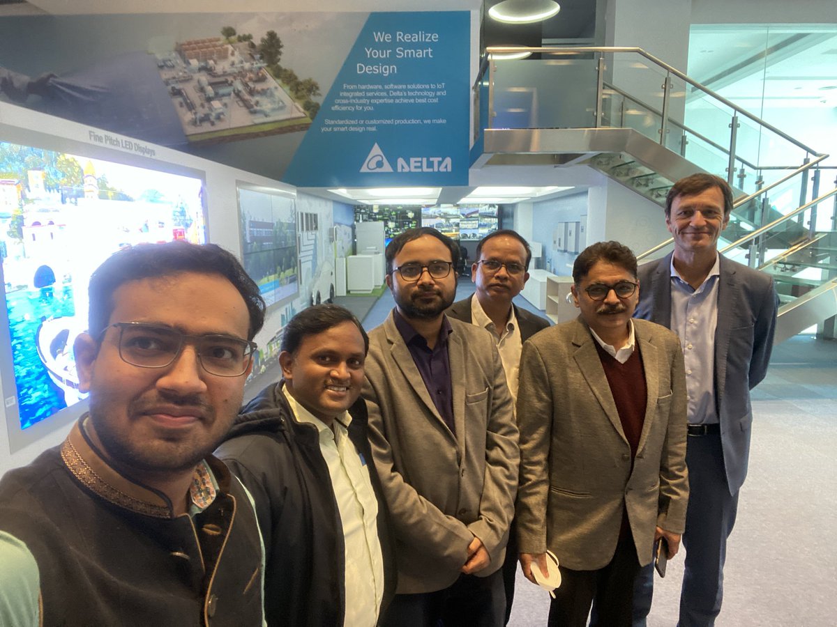 cpmu_drip's tweet photo. CPMU officials visited Delta India Electronic manufacturing facility to see Integrated Control & Command Centre (ICCC).
A very important and emerging application of digital technology in dam safety.
#DRIP4India🇮🇳 https://t.co/Amuub0UG9P
