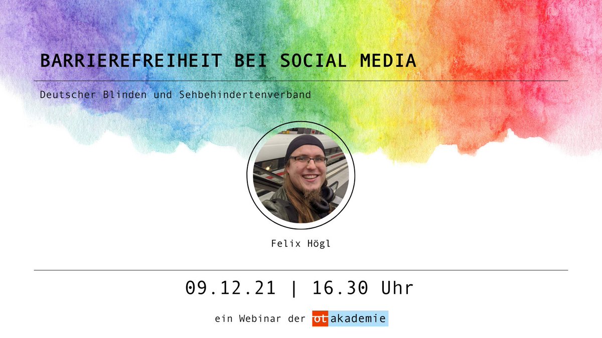 Alle guten Dinge sind 3! Wir bieten nächste Woche gleich 3 tolle Webinare in unserer Reihe Vielfalt an. 
▶️ 06.12.| Junge Entscheider:innen in NGOs/Stiftungen 
▶️ 08.12.| Diversitätsbewusste Eventorganisation
▶️ 09.12.| Barrierefreiheit bei Social media 
👉t1p.de/a4g8