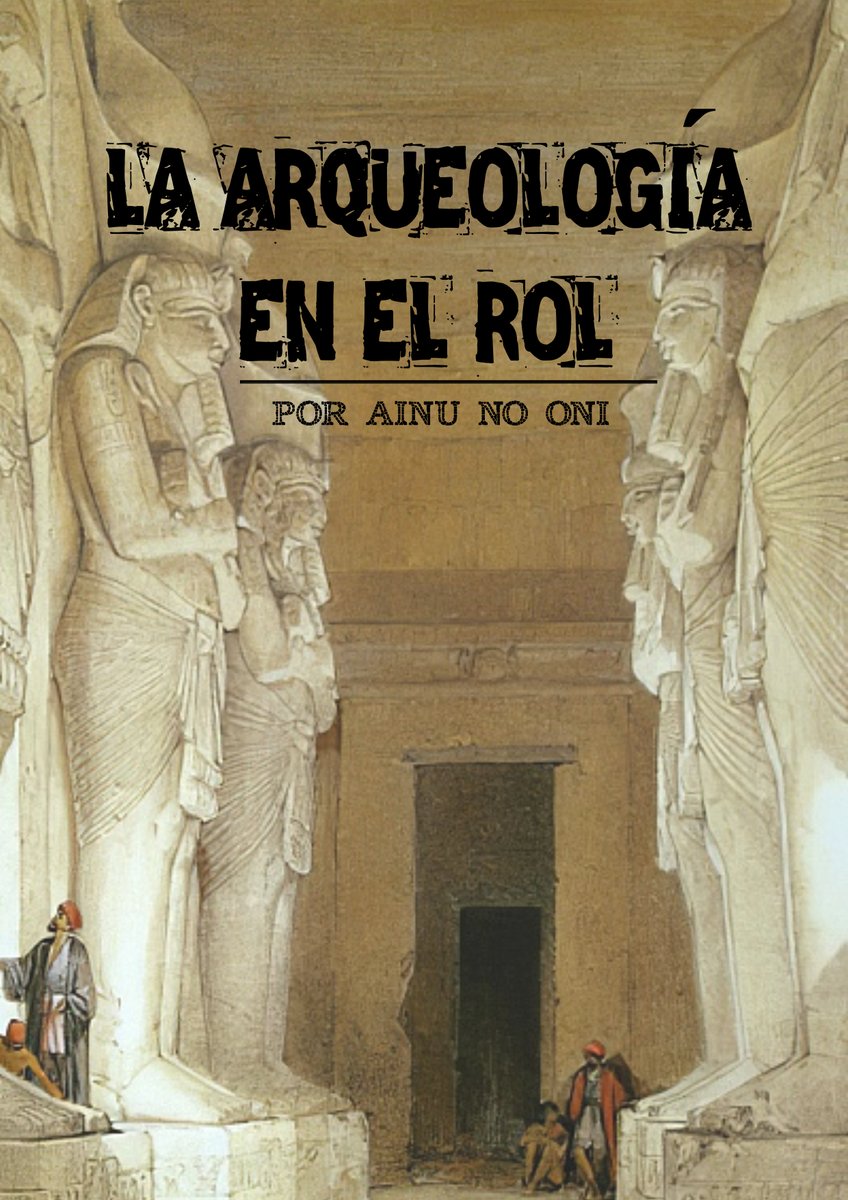 He decidido recopilar la información de la que hablé sobre la arqueología en los juegos de rol. Es un documento breve pero que espero os sirva de ayuda 😊
Y espero que os guste!!!!

mega.nz/file/PeAmAZ7Y#…