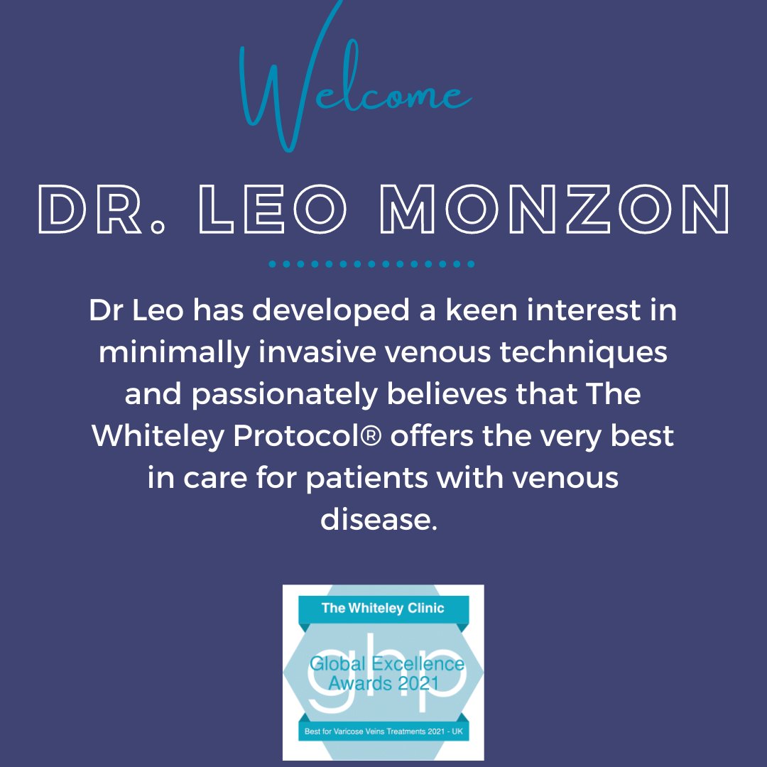 whiteleyclinic's tweet photo. Welcome to our London Clinic Team Dr. Leo!
Having years of experience and been trained by Prof Whiteley &amp; team , we are excited to have another exceptional consultant join our award-winning team!
https://t.co/opsxkcy0pm https://t.co/ZLYDhQHze1