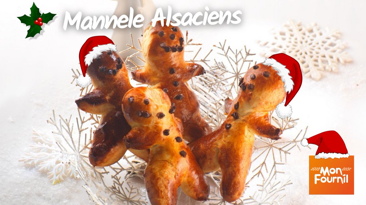A quelques jours de la St Nicolas, découvrez notre recette de mannele !
monfournil.fr/recettes/manne…
Ces petits bonhommes en brioche traditionnels en Alsace feront le bonheur des petits et grands gourmands 😋

#monfournil #stnicolas #noel #mannele #brioche #mannala #alsace #tradition