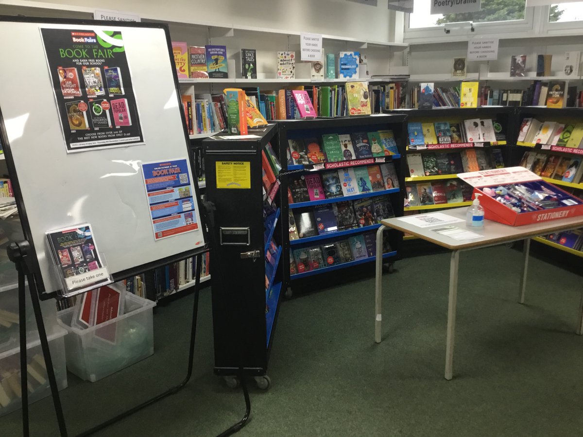 phgslibrary's tweet photo. Our Scholastic Book Fair is here!

Open lunch and after school until next Thursday.

Browse the shelves in the thread below, and start making your wishlist! 📚 https://t.co/XJVlNFUdKu