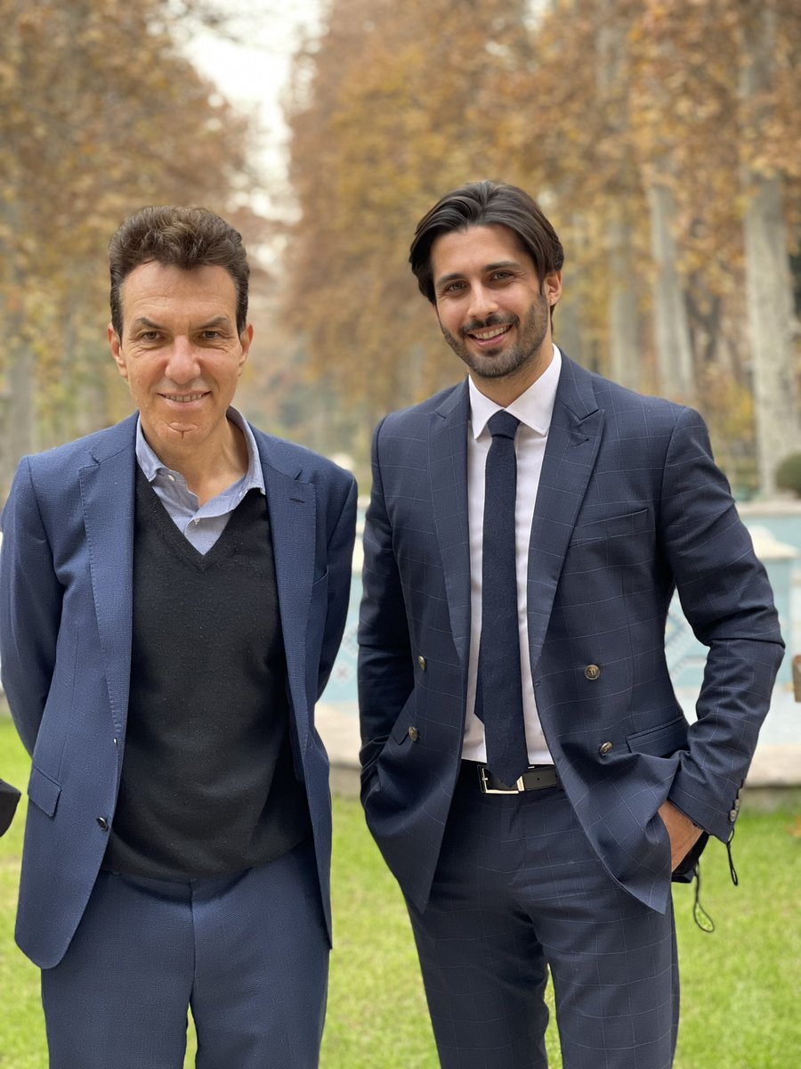 Honored to have met H.E. Italian Ambassador in Iran <a href="/Assafir_Perrone/">Giuseppe Perrone</a> . We shared two beautiful days in honor of Italian art and cuisine 🇮🇹