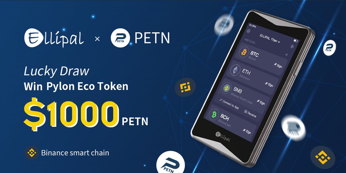 ELLIPAL's tweet photo. [Lucky Draw] Win $1000 Pylon Esc Token $PETN Event details：https://t.co/nuwB6drTqJ
@pylonecosystem https://t.co/Y4Jsq7NSMy