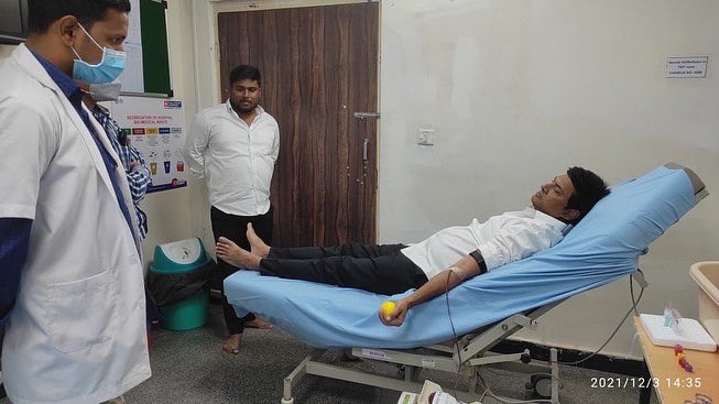 MarriRajasekar's tweet photo. “Our little effort can give others a chance to live” - Donated blood to serve medical emergencies.

#savelife #donateblood https://t.co/MejUlRWpUU