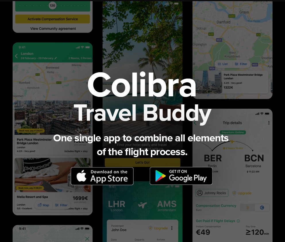 Booking plane tickets with Fly Now, Pay If Okay is as easy as... one-two-three:

1. Choose a destination within Colibra app
2. Add a valid credit/debit card 
3. Pay upon arrival if everything’s okay

...or pay NOTHING if flight delays by 3h+ or gets cancelled!