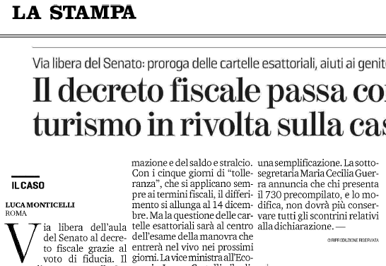 ftoitalia's tweet photo. 📣Allibiti per la scomparsa dal #dlfiscolavoro approvato da #Senato della proroga Cig #Covid per i settori più colpiti⬇️
🗞️La battaglia di @ftoitalia #Aidit @Astoi_it #Assoviaggi @FIAVET #Maavi
🖊️a pagina 8/9 de @LaStampa e online💻https://t.co/qukaWI4vDv
🖊️in 1° su @LaVeritaWeb https://t.co/Ma8p3OVV50