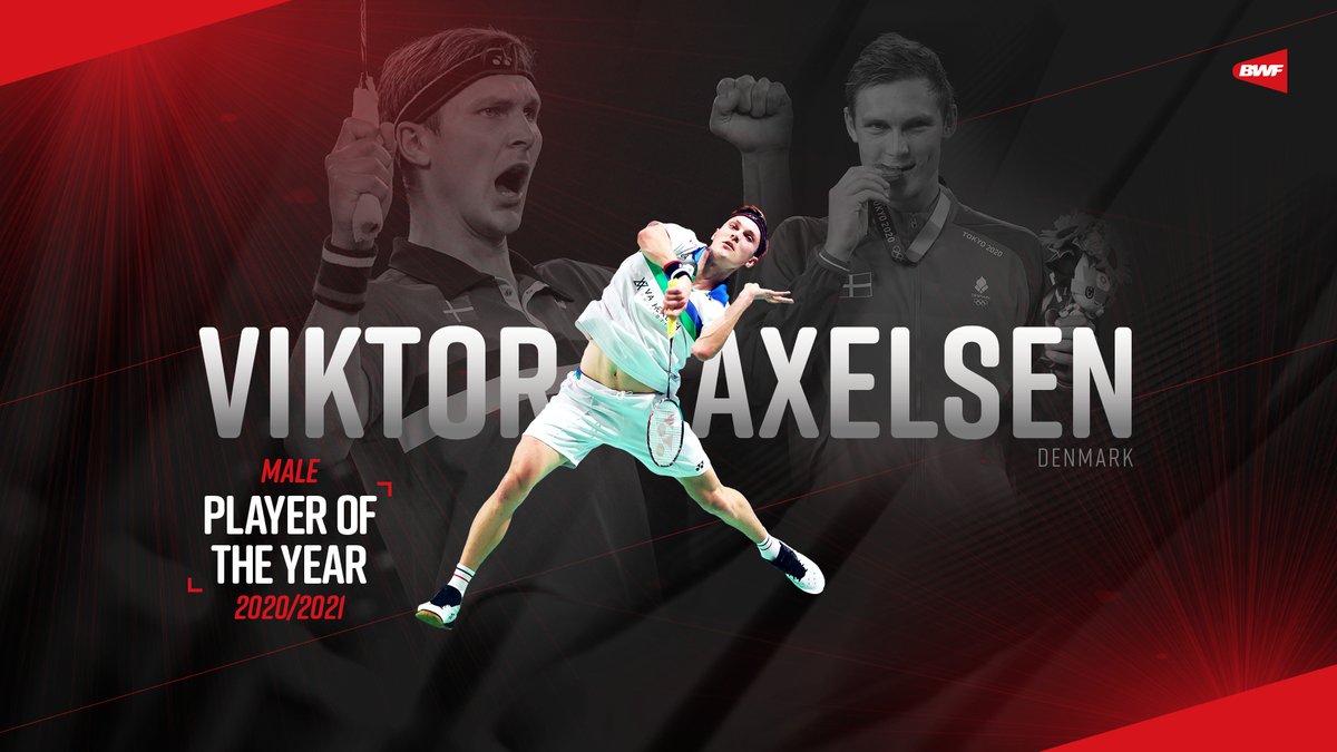 BWF Male Player of the Year Winner 👏

🎖️ <a href="/ViktorAxelsen/">Viktor Axelsen</a>   🇩🇰

MORE 👉 bit.ly/3dcv1gl