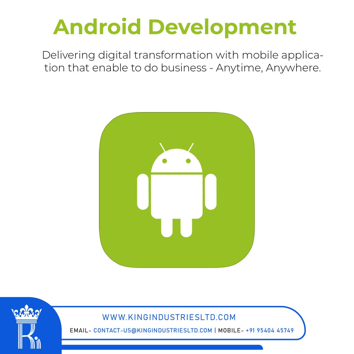 kingindustries_'s tweet photo. Android Apps Development !
.
.
.
.
.
#marketing #marketingdigital #marketingtips #marketingstrategy #marketingplan #marketingsocial #marketingideas #digitalmarketing #marketingteam #webdevelopment #androiddevelopment #appdevelopmentcompany #appdevelopmentcompanyindia https://t.co/85vKeqR937