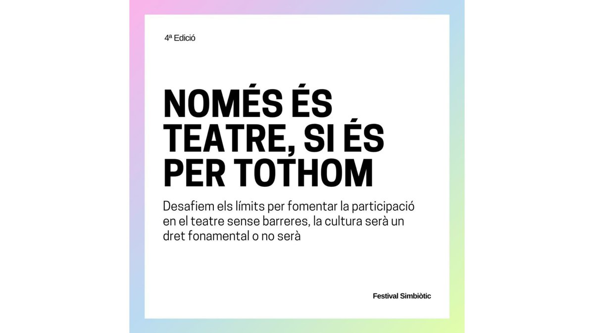 Festival Simbiòtic tweet media