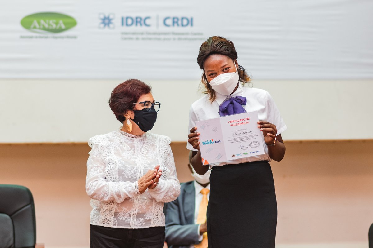 MUVA_Moz's tweet photo. Anunciamos com muita alegria que decorreu no dia 1 de Dezembro, a cerimónia de graduação do ciclo 3 de formação e encerramento do projecto MUVA TECH IDRC em parceria com a ANSA e o Município da Cidade de Maputo, financiado pelo IDRC.
#MUVATECH
#IDRC https://t.co/13RoqTCzbk