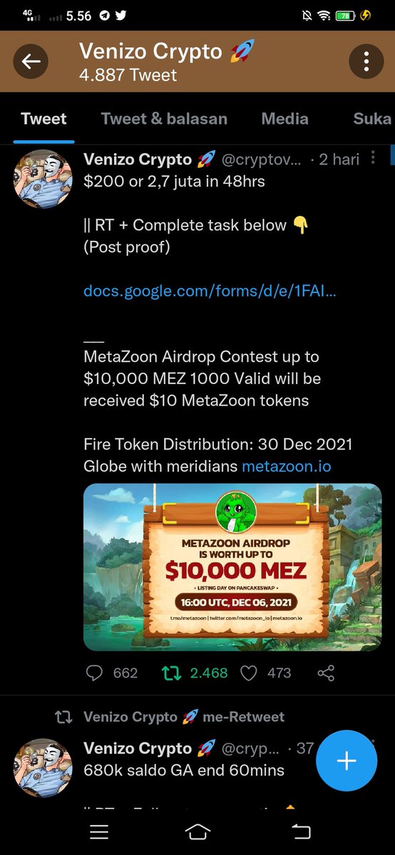 je_aniyo's tweet photo. @susruby @cryptovenizo bismillah, wish me luck https://t.co/2i6fvikNzw