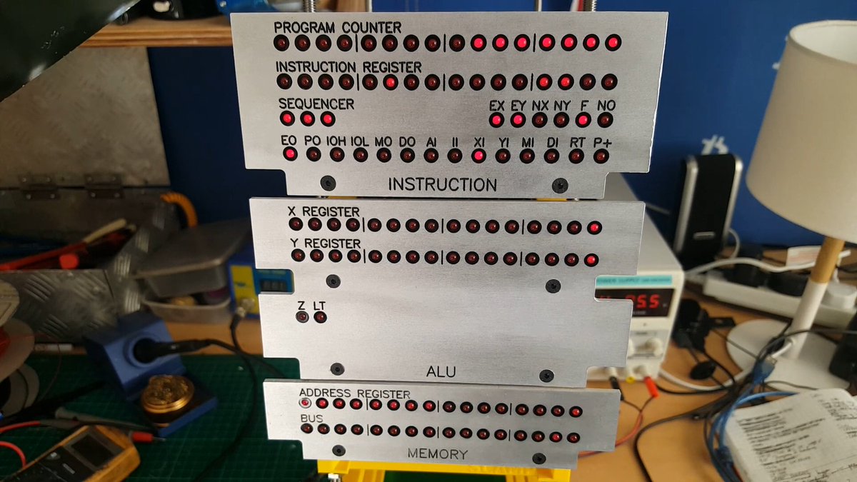 gzunigah's tweet image. Homebrew 16 Bit Computer Reinvents All The Wheels hackaday.com/2021/12/03/hom… #computerhacks #1MHz #16bitcpu