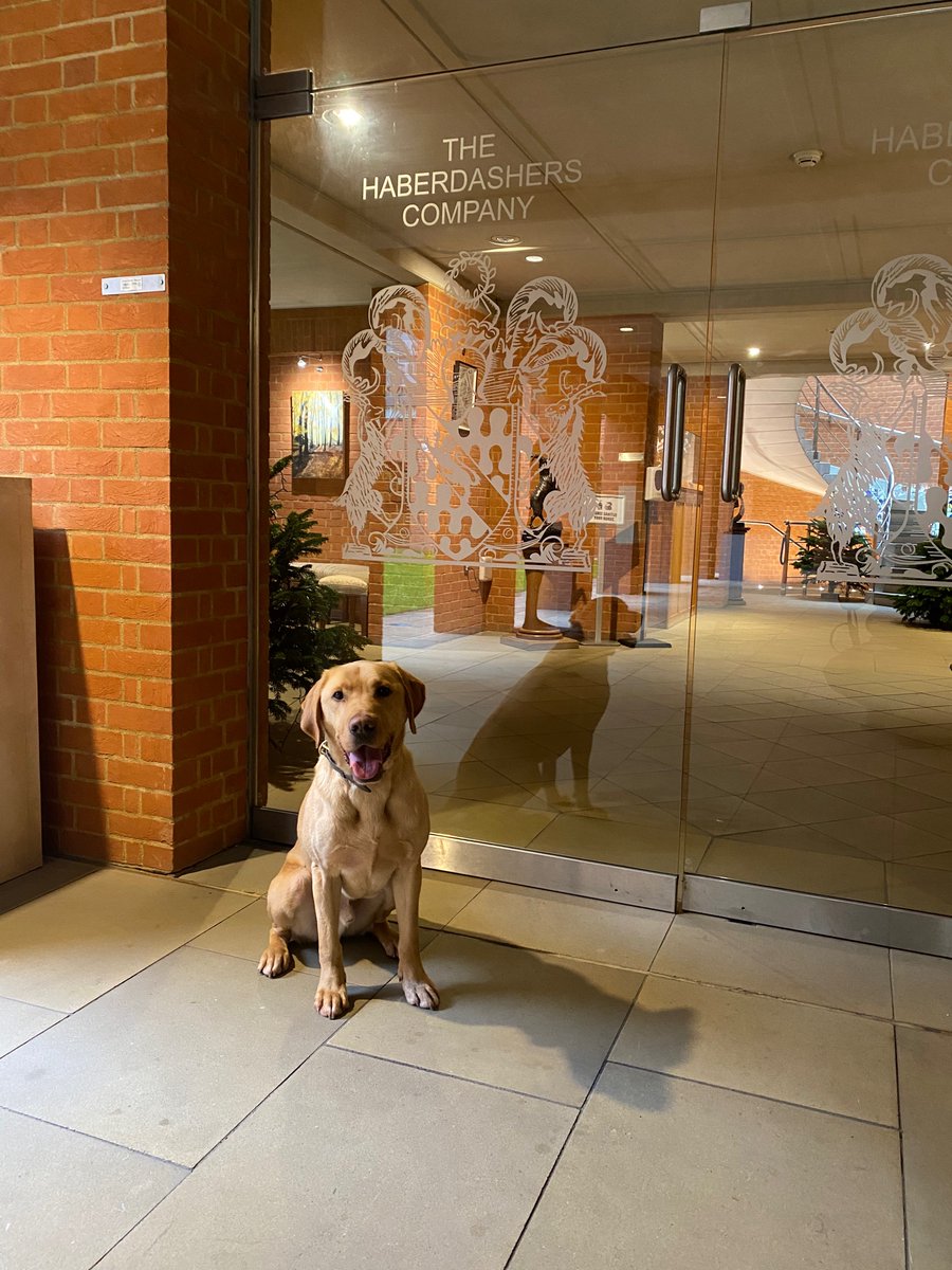 CityPoliceDogs's tweet photo. Thanks to @HaberdashersCo for allowing #PDDerek to use their amazing venue for training. Thanks to @CityPoliceNG Taskforce Ch Insp for coming along to witness the capability of our Police Dogs in keeping the City safe. #dontditchthedogs https://t.co/3El6ocKKSv