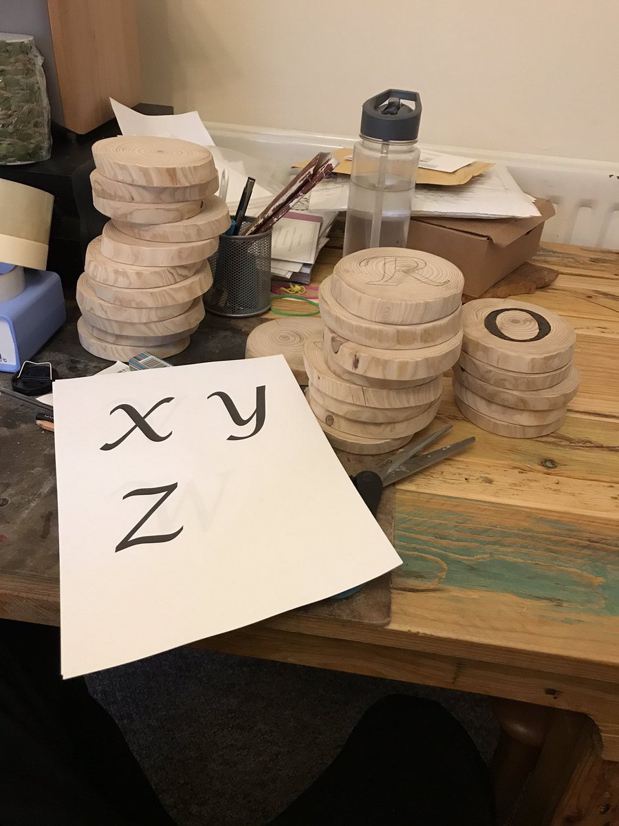 Mrhangerman's tweet photo. A lot of preparation this week for this weekend Craft Fairs in  @wrexham 
Saturday- Wrexham Eco Fair at  @TyPawb 10am - 4pm (I’m gonna be only till 1pm)
Sunday Christmas Fair at Alyn Waters Park by @GwkNorthWales.
Crafty Rustic weekend 🤩 #Christmas #Wrexham https://t.co/DNu5ssIUWj