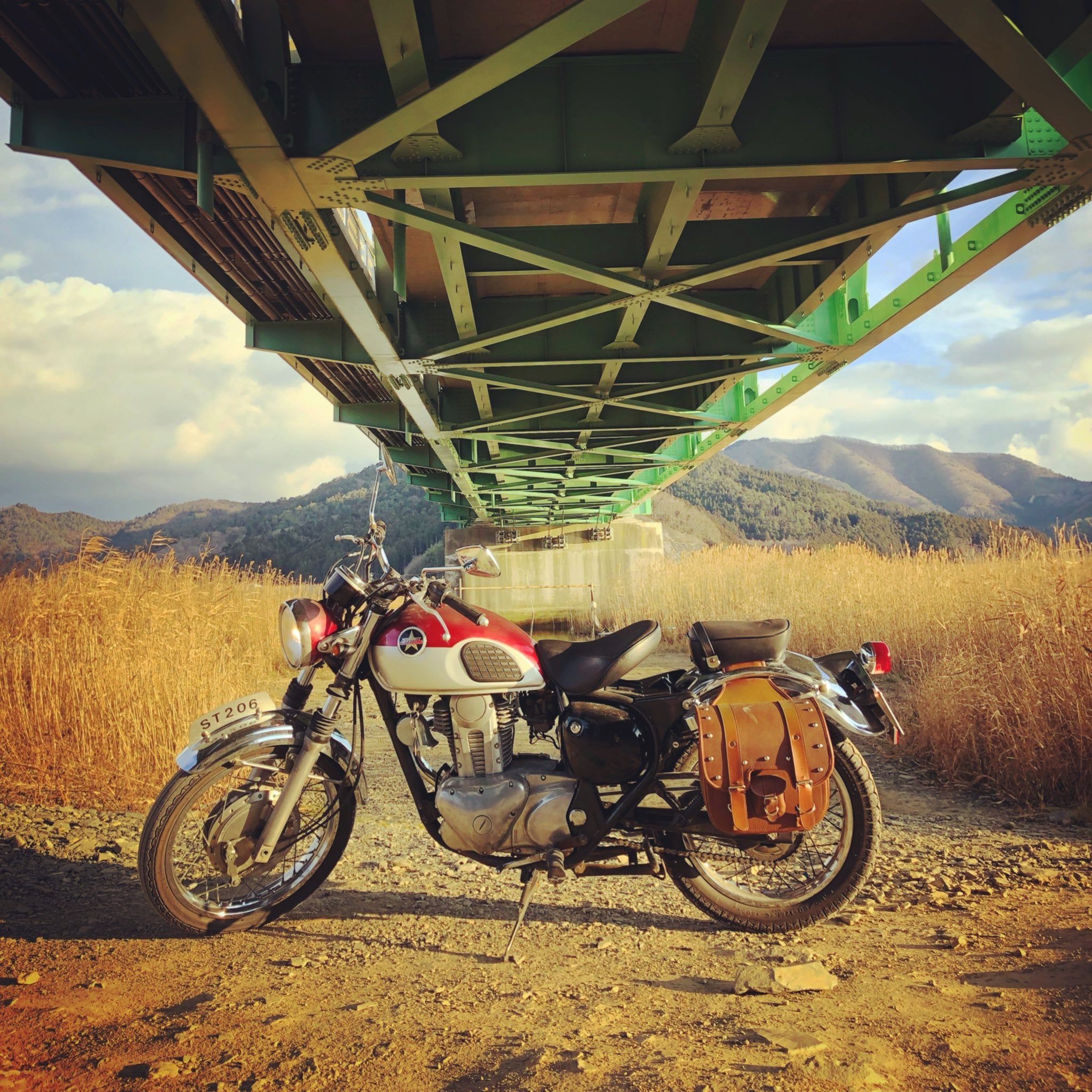 バイク大好き^ ^必ずプロフ見て下さい！さん専用 昭和レトロ バイク キーホルダー（昭和レトロ819 KEY HOLDER